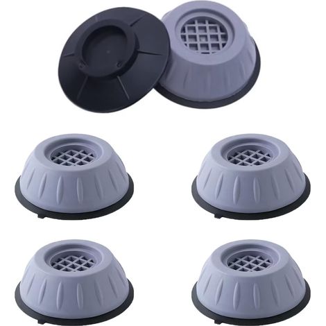 4er-Set Antivibrationsfüße für Waschmaschine, Geschirrspüler, Haushaltsgeräte