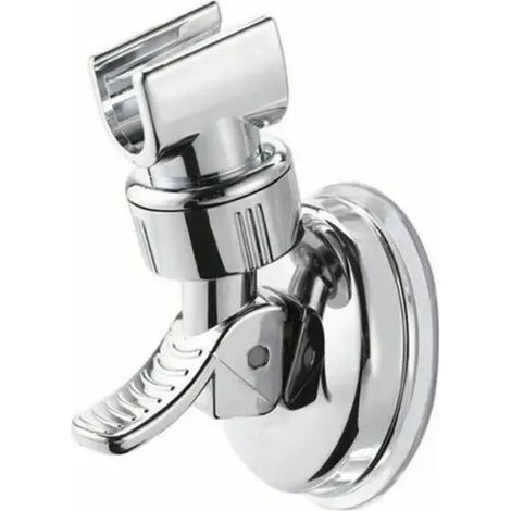 Soporte de ducha de mano ajustable y giratorio, soporte de ducha con ventosa, soporte de ducha totalmente galvanizado, soporte de baño (1/5)