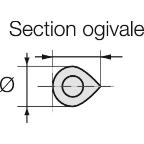 Paumelle Soudaroc à Souder Réglage 3d, Bouts Plats, Finition Brute - Générique (1/6)