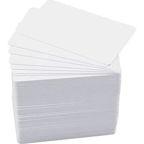 Lot de 100 cartes PVC vierges de qualité supérieure, CR80 30 mil, qualité graphique conforme à l'image (1/5)