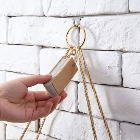 Planche Murale Pour Pot De Fleurs - Bois Naturel - Support Decoration Murale Interieur - 2 Unites (1/4)