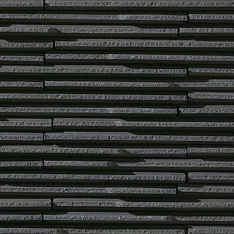 Mosaïque de grès cérame Zen INAX SEKIHA - Black  boîte de 0.99 m2  -  Noir - boîte de 0.99 m2