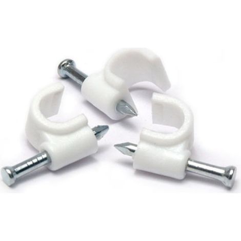 Fascette per cavi - 50 pezzi (5-7 mm) bianche - AquaForge (1/2)