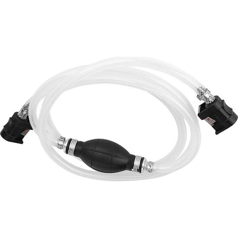 Tuyau d'alimentation carburant 8mm pour moteur hors-bord Yamaha C45 (Blanc) - Kit raccords réservoir bateau (1/5)