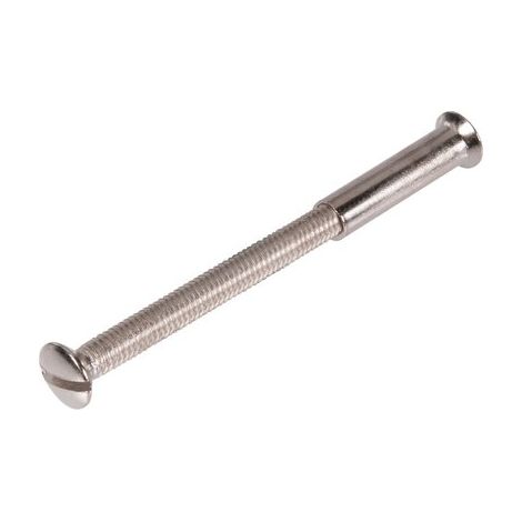 Vis à bois nickelées 4 x 45 mm – Acier pour bois dur – Vissage rapide en série – Lot de 100 – Cadap
