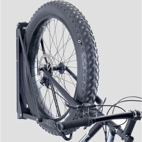 Pivot fahrradtrager schwarz - platzsparendes roll on design