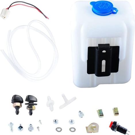 Kit de Réservoir de Pompe de Pare-brise Universel 12 V 99300 Pompe de Lave-glace par (1/5)