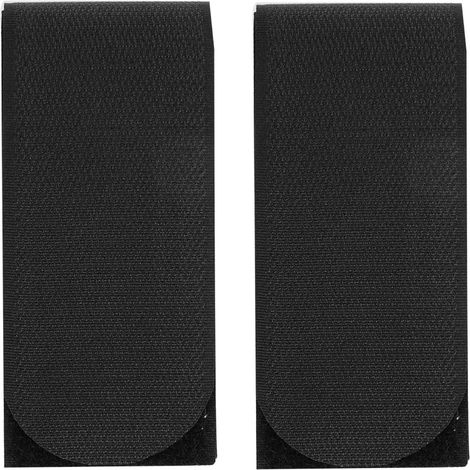 Sangle de Transport pour Ski et Snowboard, Porte-Équipement en Nylon avec Fermeture Auto-agrippante, Accessoire de Snowboard (Noir) (1/5)