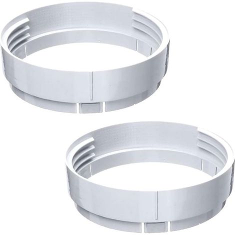 Coupleur de tuyau d'échappement mobile pour climatisation - Interface de conduit de fenêtre portable - Connecteur d'extension - Pièce de rechange - Adaptateur de tuyau d'échappement - Connexion (1/5)