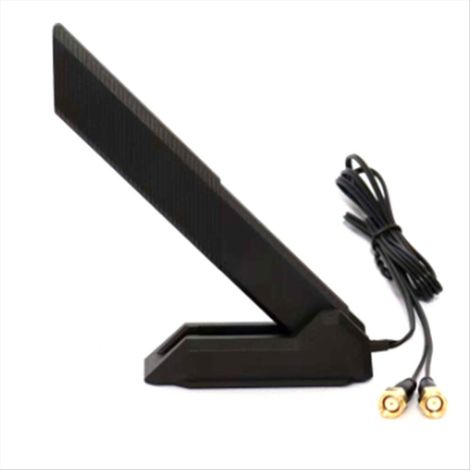 Antenne WiFi 6E 2T2R 2,4/5/6 GHz pour carte mère B660 H670, kit double antenne à haut débit, connectique standard, performance optimale pour PC de bureau. (1/5)