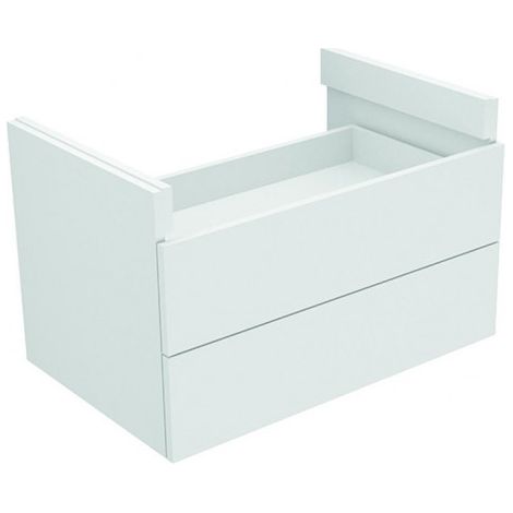 Meuble bas EDITION 400 PLANNING avec découpe siphon 700x437x450mm titan / titan KEUCO