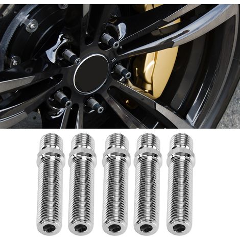 Jeu de 20 pièces, adaptateur de goujon de roue allongé de 58 mm, longueur de poignée 41 mm, M121,5-M121,5 (1/5)