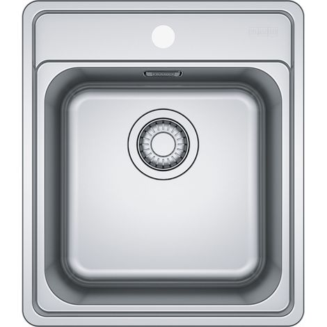 Franke Bell BCX 610-42. Tipo di lavello: Lavello sottopiano, Forma del lavandino: Quadrato, Materiale del lavandino: Acciaio inox. Larghezza: 415 mm, Lunghezza: 480 mm, Larghezza del... - 101.0693.290