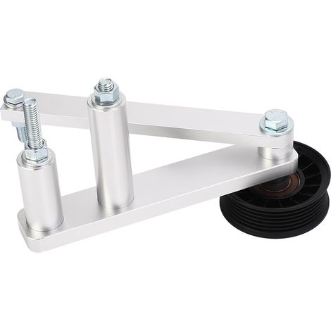 Kit de pompe à air tout-terrain, poulie robuste en alliage d'aluminium, support de volant, ensemble de fixation pour CORVETTE C4 L98 1985‑1991 (1/5)
