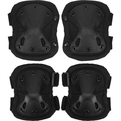 Protège-coudes et genoux sport extérieur, coussinets de sécurité cyclisme, protections coude genou vélo (1/5)