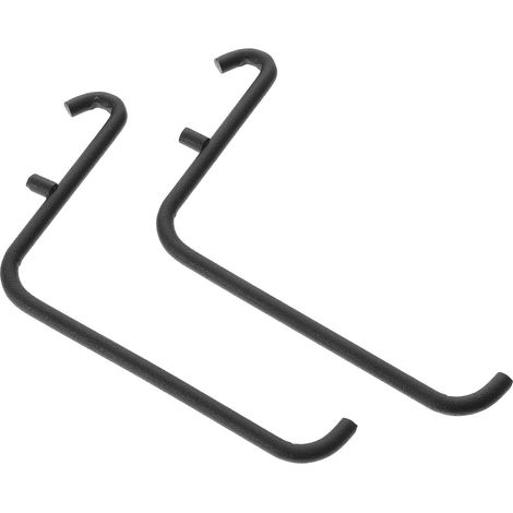 crochets pour panneau perforé en fer noir Supports (1/5)