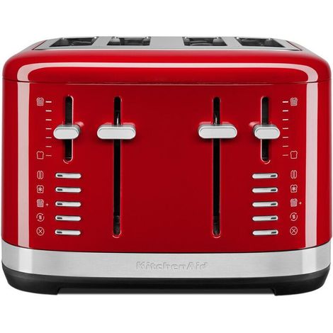 KitchenAid 5KMT4109EER Grille-pain 4 tranche(s) 1640 W Rouge, Acier inoxydable (1/5)