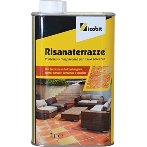 RISANA TERRAZZE - PROTETTIVO IMPERMEABILIZZANTE PER TERRAZZE E BALCONI LT. 1 (1/2)