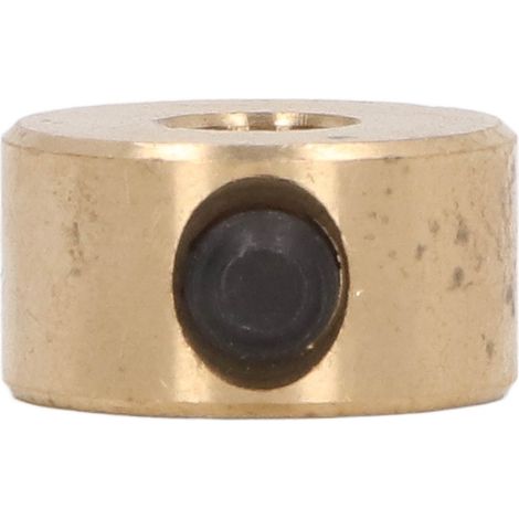 Bohranschlag aus Messing, Bohreranschlaghülse für 6-mm-Bohrer, Tiefenpositionierring für Holzbearbeitung und Tischlerei (1/5)