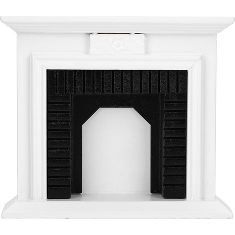 Décor de maison de poupées, cheminée de maison de poupée miniature durable à emporter comme cadeaux ou accessoire de décoration de maison, jouets de décoration, cadeau de Noël (1/5)