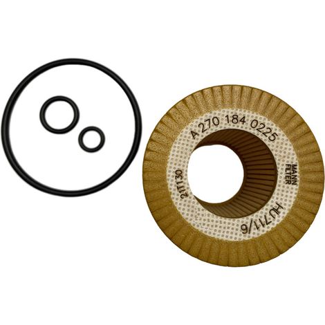 GAK Ölfilter kompatibel mit Mercedes-Benz W177 W205 W212 W213 OE 2701800109 (1/2)