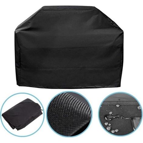 Housse de BBQ Protection Barbecue Etanche Anti Poussière Antipluie 170x117x60cm Couverture Pour Barbecue (1/4)