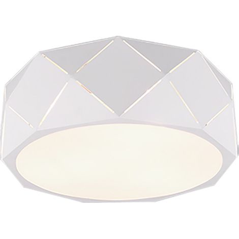 Plafón 3xE27 Zandor Blanco Ø40 cm Trio Lighting (1/3)
