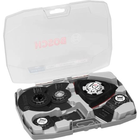 Coffret de lames Rénovation BOSCH PROFESSIONAL - 8pcs - Pour outils oscillants multi-fonctions (1/3)
