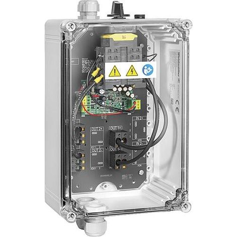 PV Interrupteur pompier, 1MPP, 2E/1A, 50A, Push-In