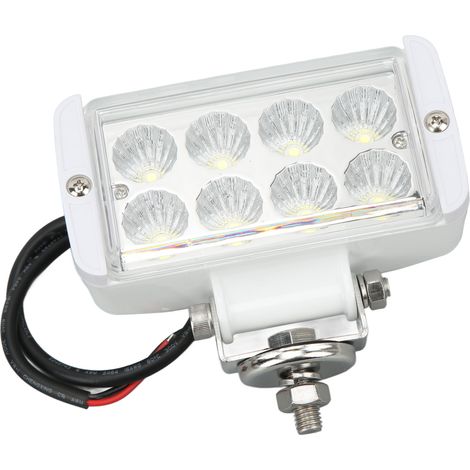Lampe de travail étanche 12V-24V 16W, universelle pour camions, véhicules tout-terrain, yachts et éclairage extérieur (1/5)