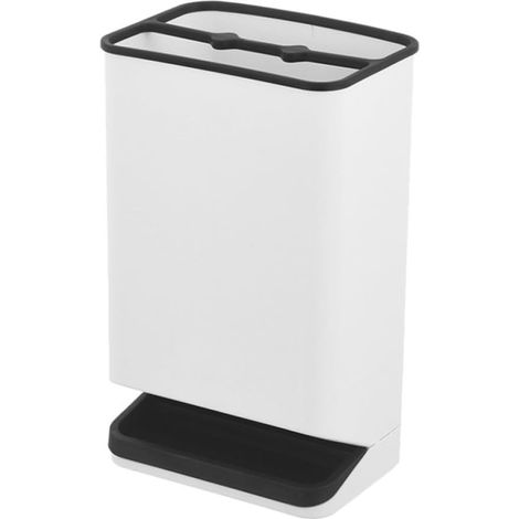 Porte-parapluie Noir Minimaliste Bac Détachable Anti-fuite et Support Six Trous pour Parapluies Pliants Long Manche, pour Rangement Intérieur Plusieurs styles (1/5)
