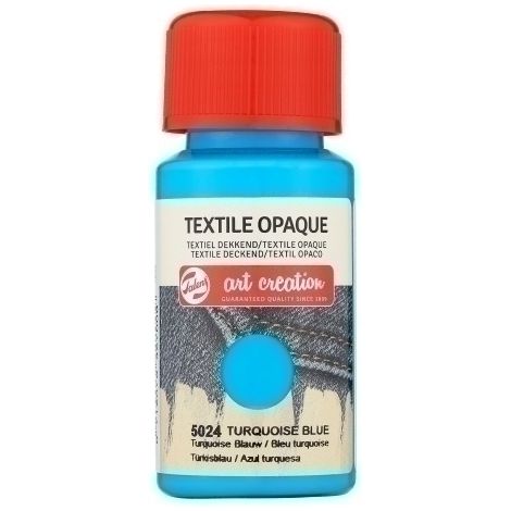 PINTURA TELA TALENS OPACA 50ml TURQUESA