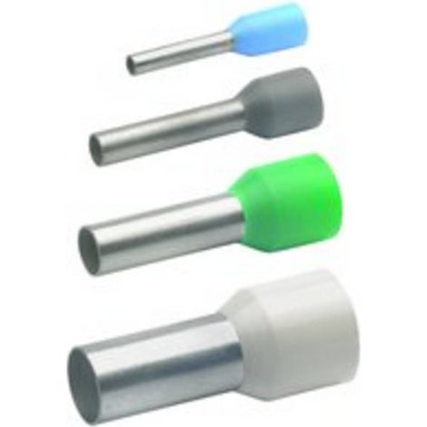 Klauke 17618 Capocorda 10 mm² Parzialmente isolato Marrone 100 pz. (1/2)