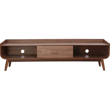 TV-Möbel Vintage Nussbaumholz 180 cm HALLEN