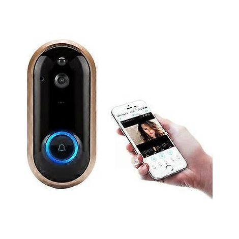 Sonnette vidéo intelligente WiFi 1080p - M6 Pro - Interphone et alerte sans fil (1/5)