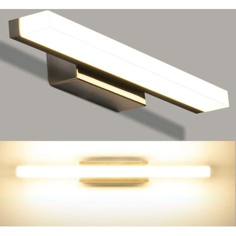 LED-Spiegelleuchte – 40 cm, 4000 Kelvin, wasserdicht, für Badezimmer, 8 Watt, 800 Lumen, modern, energiesparend & gleichmäßige Ausleuchtung