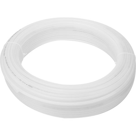 Tuyau en nylon blanc flexible 100 m 8x6 mm, tube d'air pneumatique haute pression pour compresseur et automatisme (1/5)