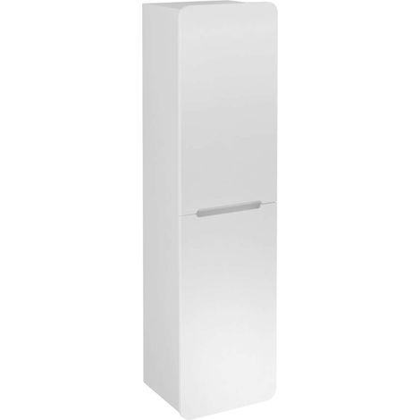 Sapho Kerala - Mobile alto 143x38x32 cm, 2 ante S/D, bianco KR350-3030 (1/5)