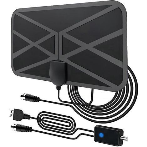 4K 1080P Antenne für digitales Fernsehen, kompatibel mit ATSC/DVB-T/ISDB Smart HDTV (1/5)