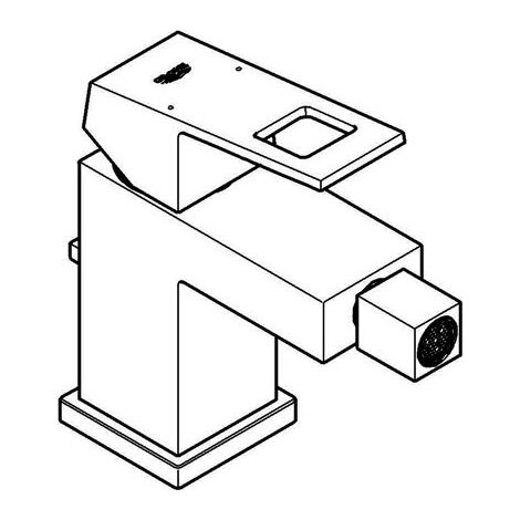 Grohe Eurocube - Bidet-Einhebelmischer, verchromt 23138000 (1/5)