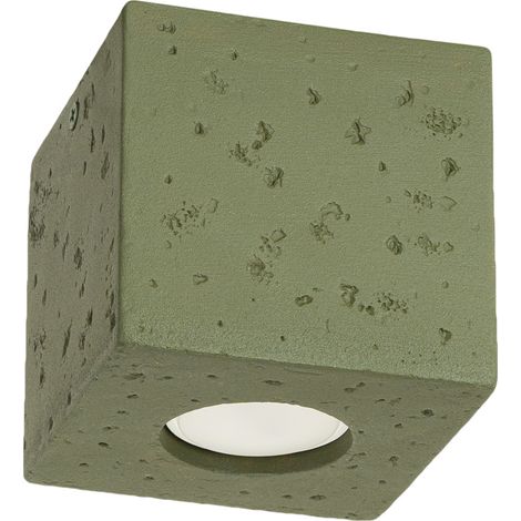 Soffitto in cemento a quattro livelli, verde oliva (1/5)
