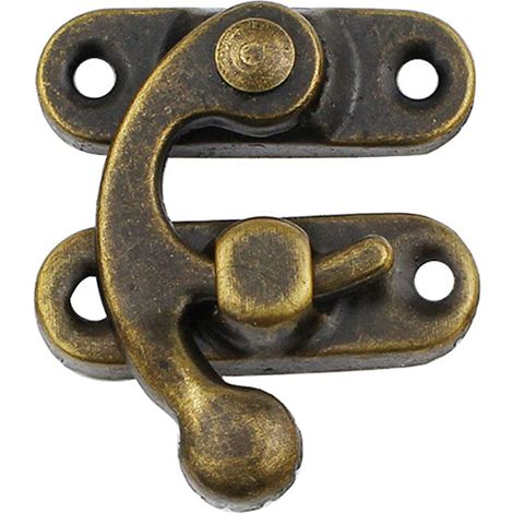 20 Vintage Antik Bronze Farbe Linke Schwenkarmriegel (1/4)