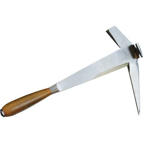 Jouanel – Marteau de couvreur-ardoisier à droite pour ardoise – Panne courte, embout pointu, talon strié – MACD (1/5)