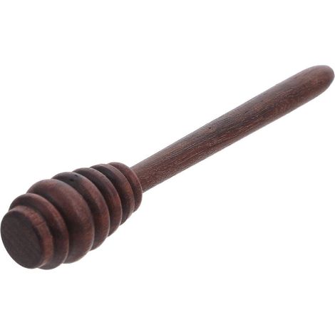 Bâtonnet mélangeur à miel en bois, cuillère à miel pour usage domestique (1/5)