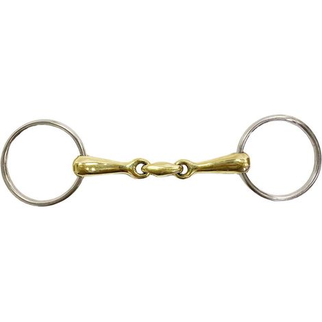 Alpak Neusilber Filet zentral oliv vollmundig 18 mm 13,5 cm