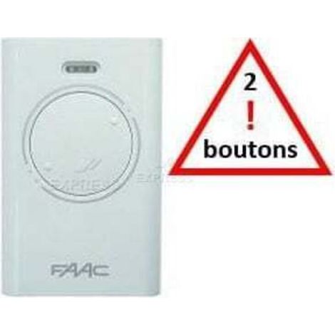 Télécommande FAAC XT2 433 SLH