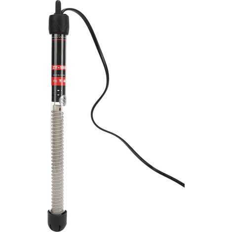 Chauffage submersible pour aquarium, température constante automatique, réglable, en verre, avec 2 ventouses (1/5)