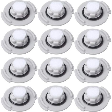 12er-Pack Wassertankfilter, kompatibel mit Xiaomi Roborock S50, S55, S6, S5Max, T60, T6 – Ersatzteile (1/4)