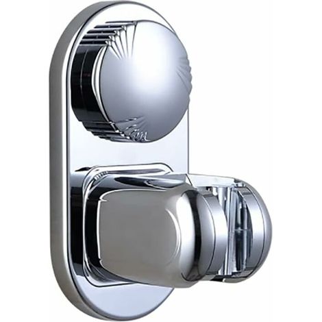 DEESSE SHOP - Support de pommeau de douche à ventouse, support de pulvérisateur de bidet support de support de douche à main étanche réglable pour accessoires de salle de bain angles amovibles (1/5)