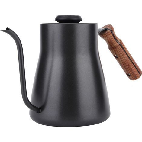 Cafetière à filtre en acier inoxydable 304, théière manuelle, cafetière et théière, perforatrice manuelle (1/4)